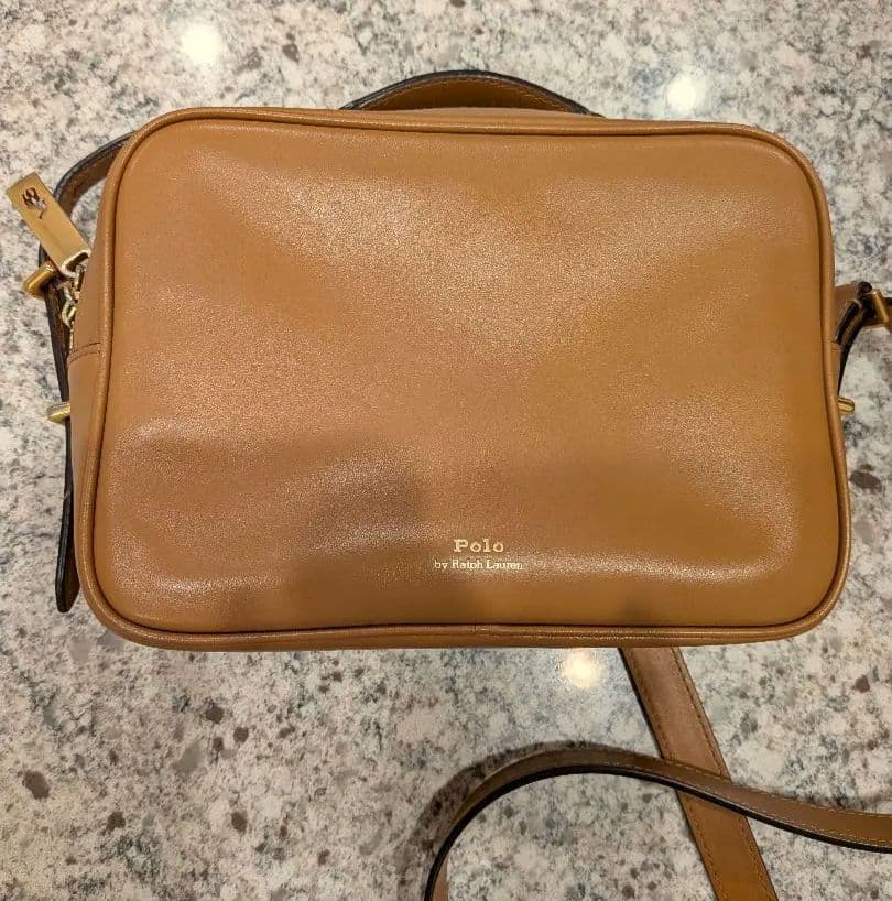 Polo by Ralph Lauren カーフスキン クロスボディカメラ
