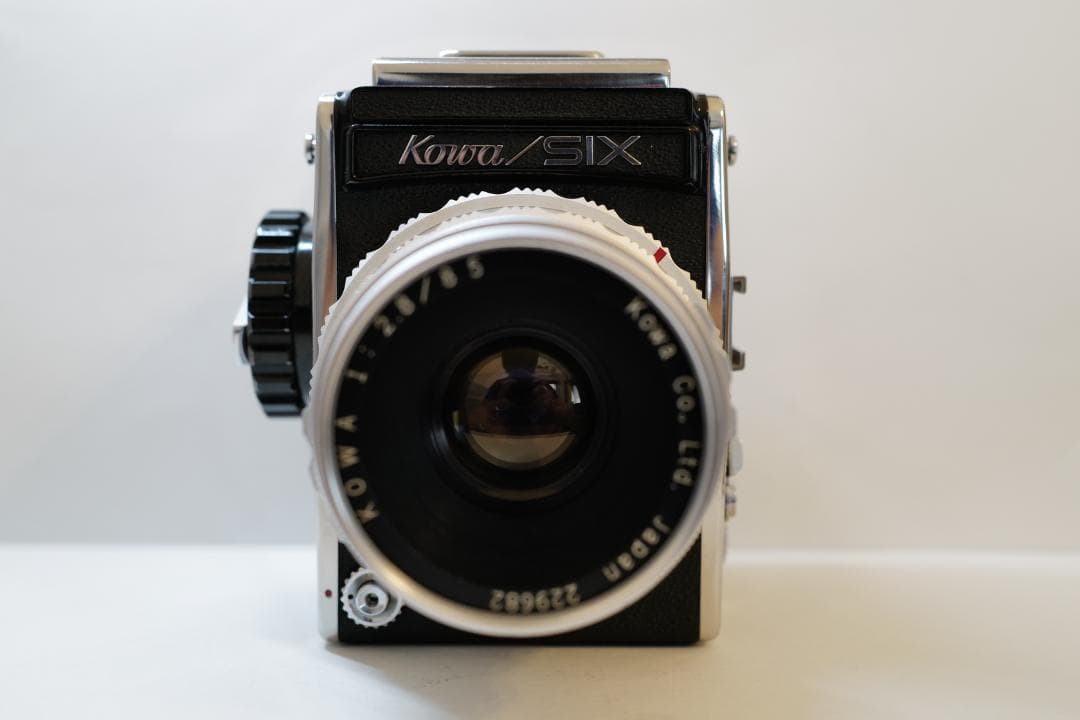 整備済コーワシックス Kowa SIX 85mm F2.8 シルバー中判フィルム