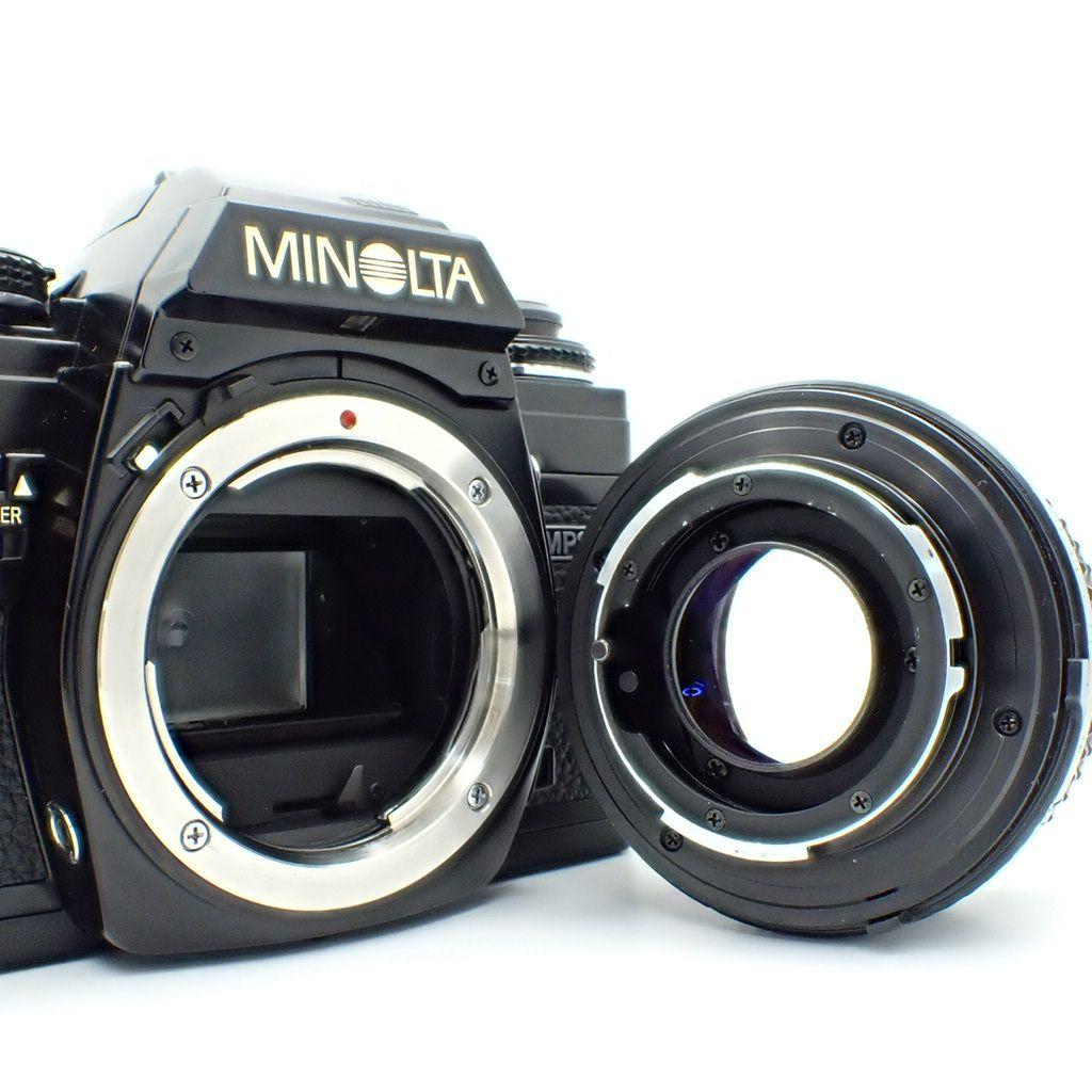 【動作確認済】MINOLTA X-700＆MD 50mm f1.7 新品電池付き