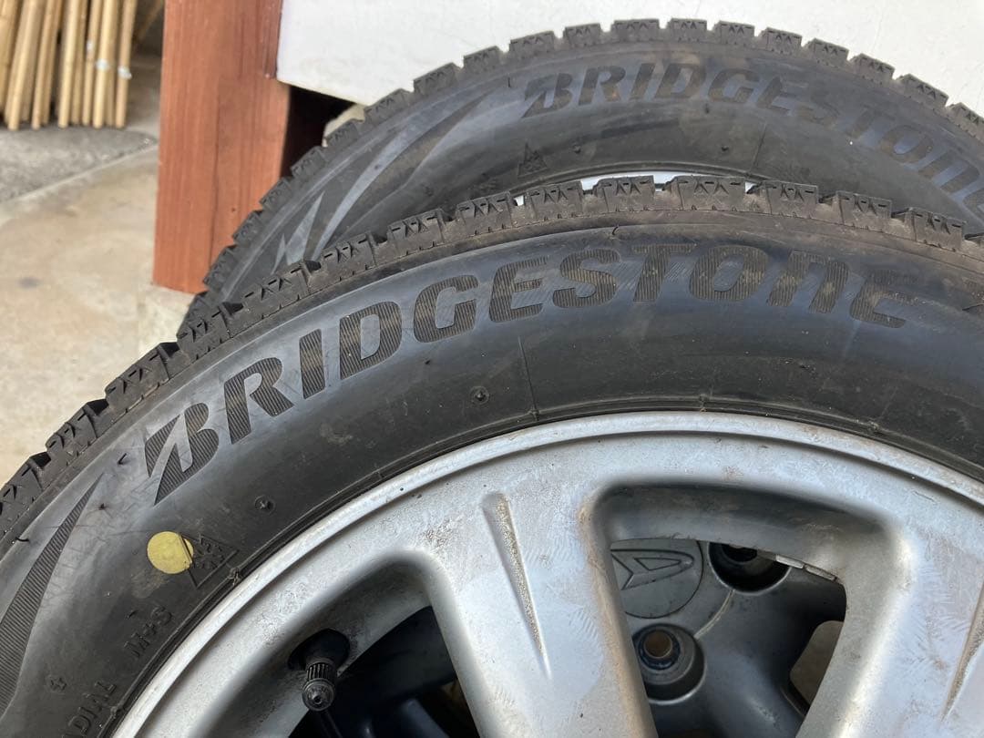 山岸佑児①　14インチ アルミホイール 4本 155/65R14付