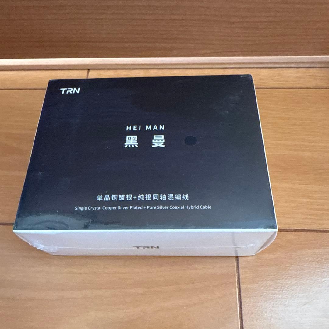 Linsoul TRN Heiman単結晶銅銀メッキ+純銀混合で編み込みハイブリ