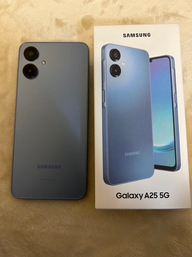 Samsung Galaxy A25 5G 本体 青