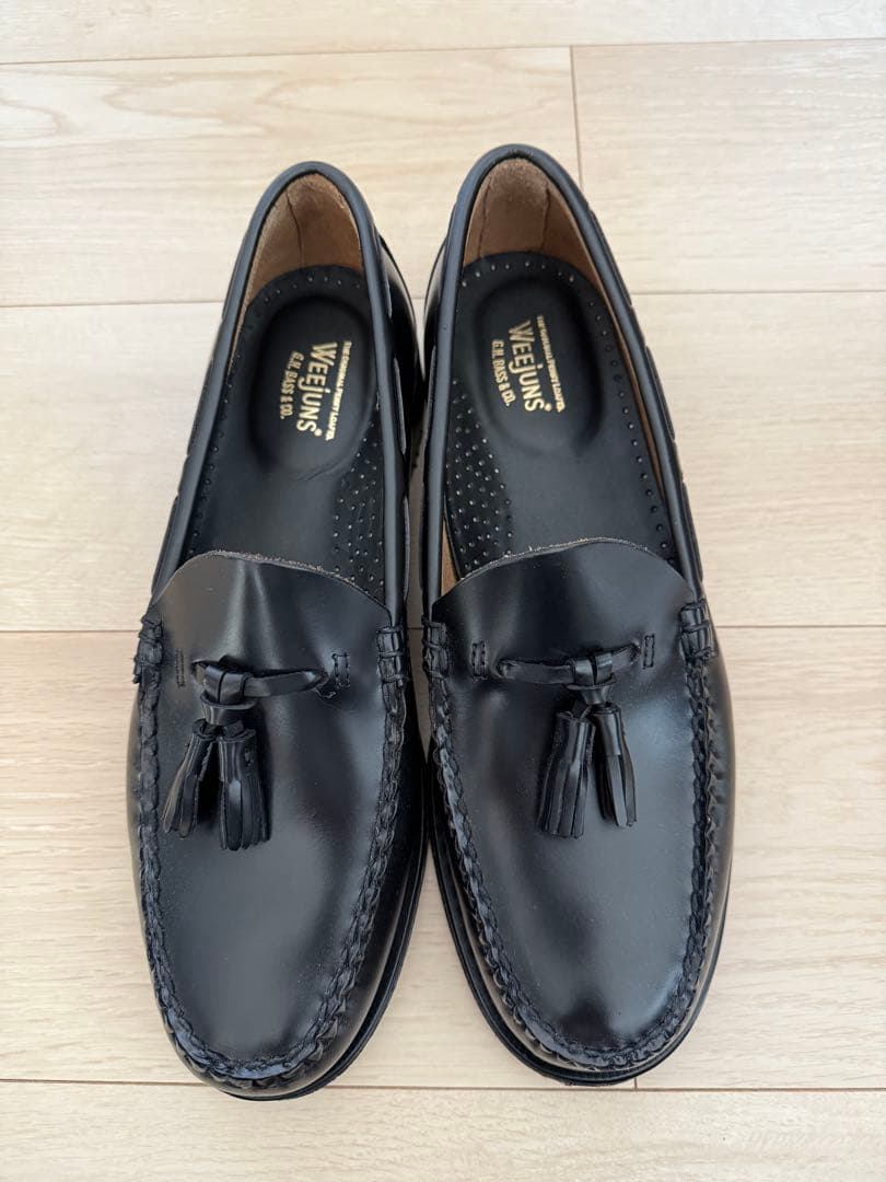 ghbass Larkin Moc Tassel ブラック 27.0cm