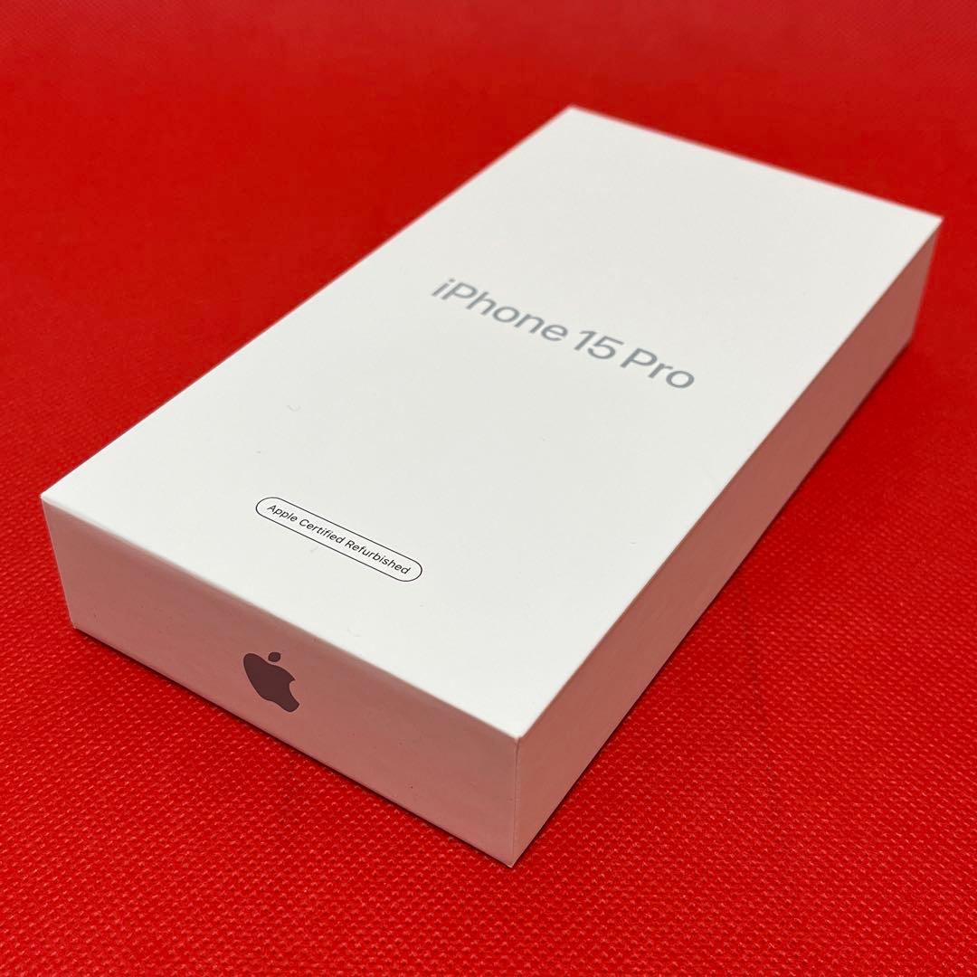 未使用・未開封　iPhone15 Pro　128GB 　ブラックチタニウム