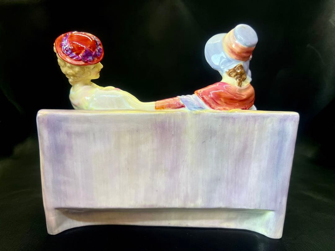 陶器製女性像 置物 置物