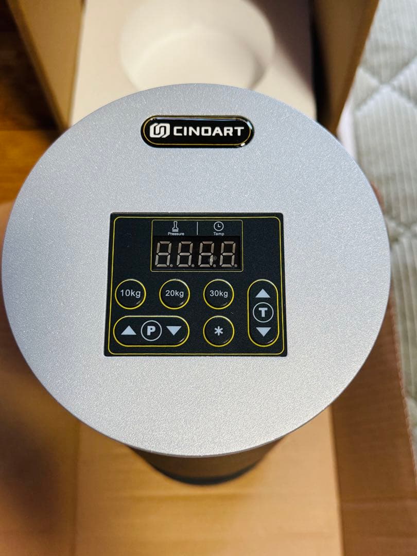 新品 電動 オートタンパー CINOART PT2 バリスタ用　※開封のみ