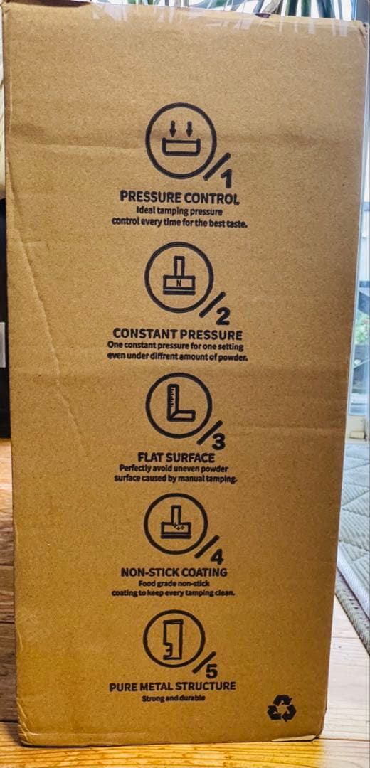 新品 電動 オートタンパー CINOART PT2 バリスタ用　※開封のみ