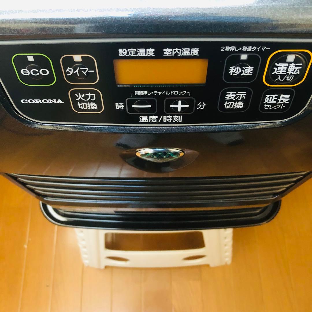 【新品最安値／小型高機能】コロナ コメリオリジナル石油ファンヒーター 9/12畳