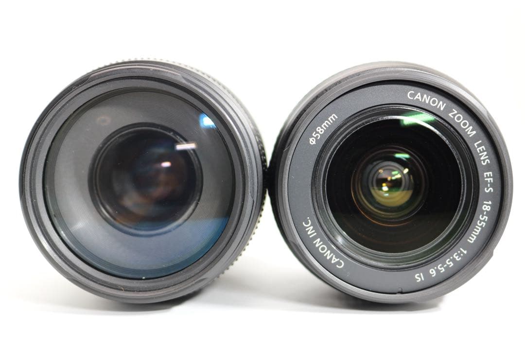 超美品 【Canon EOS Kiss X7i ダブルレンズセット】 安心取引