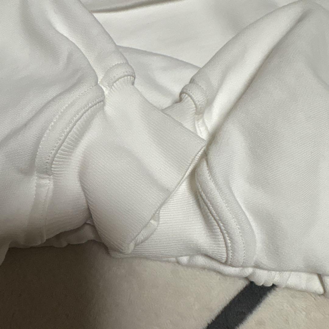 PATOU XS ホワイト クロップドスウェット