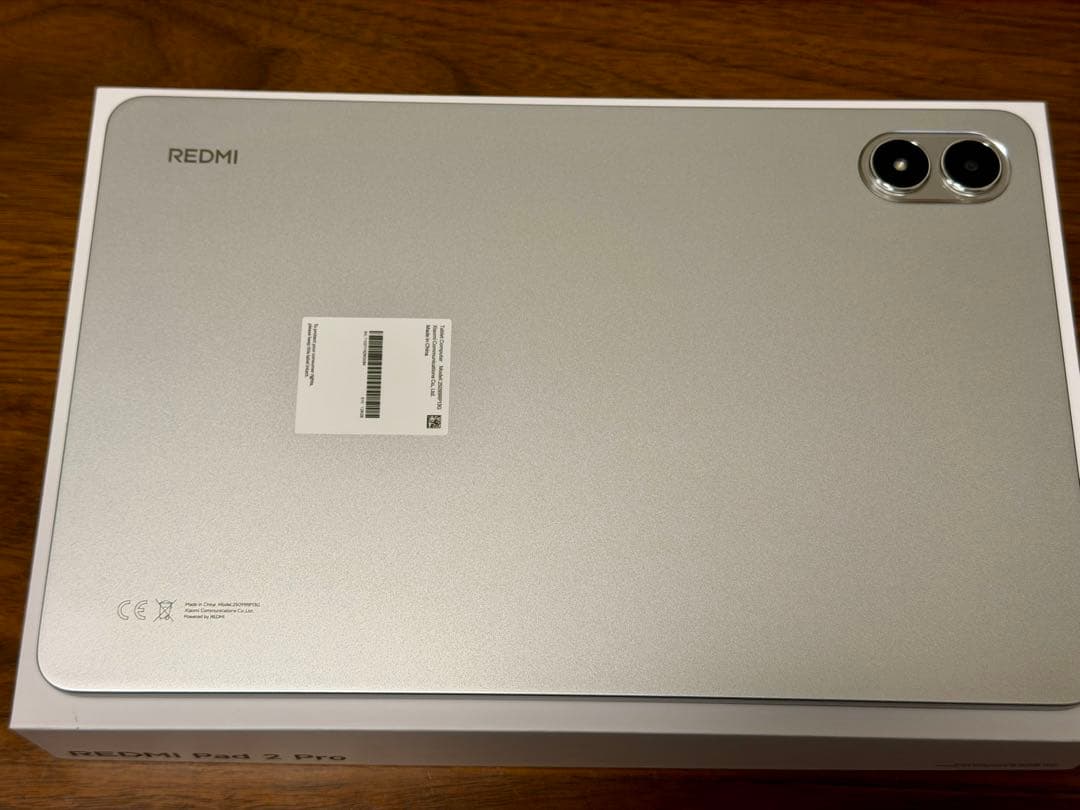 【美品】REDMI Pad 2 Pro 128GB シルバー（ケース付き）