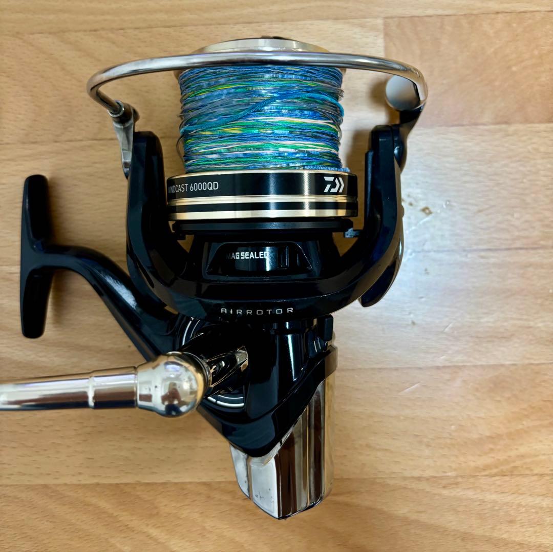 Daiwaリール ウィンドキャスト6000QD　 リーダー　 メンテナンスオイル
