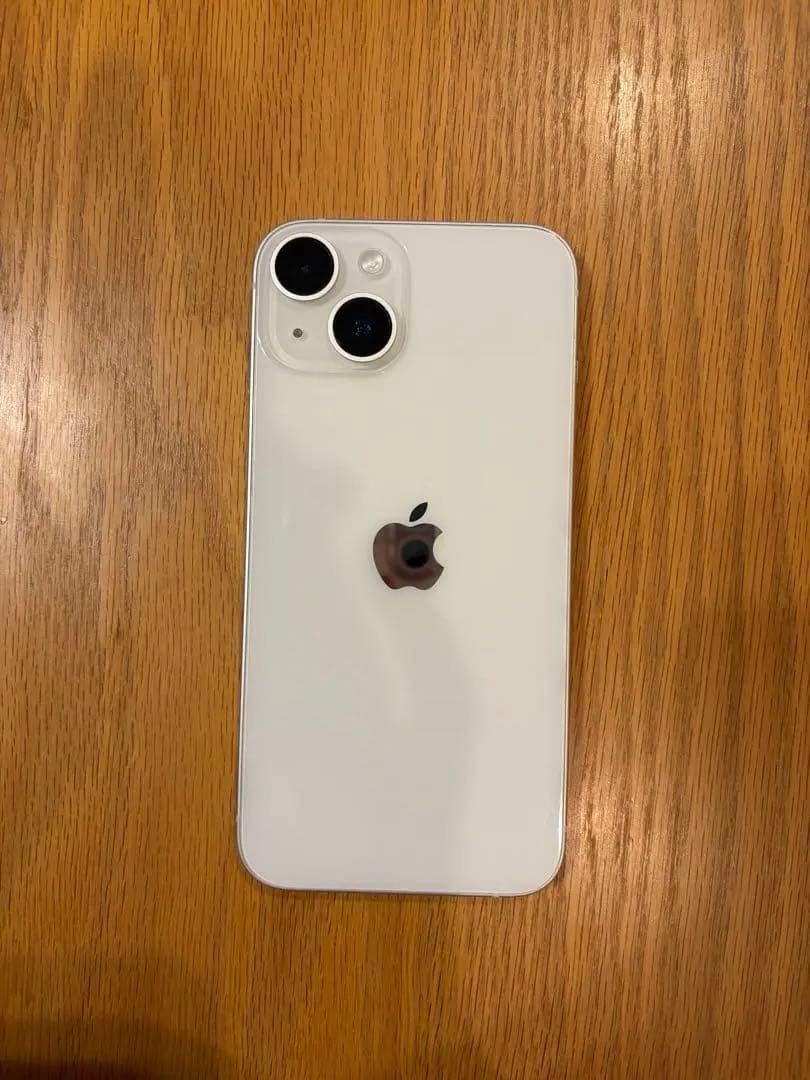 Apple iPhone 14 ホワイト 本体 充電ケーブル付き