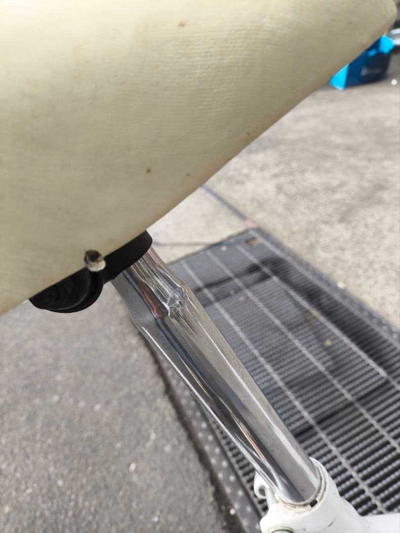 激レア ソフトバンク お父さん 折りたたみ自転車 ホワイト