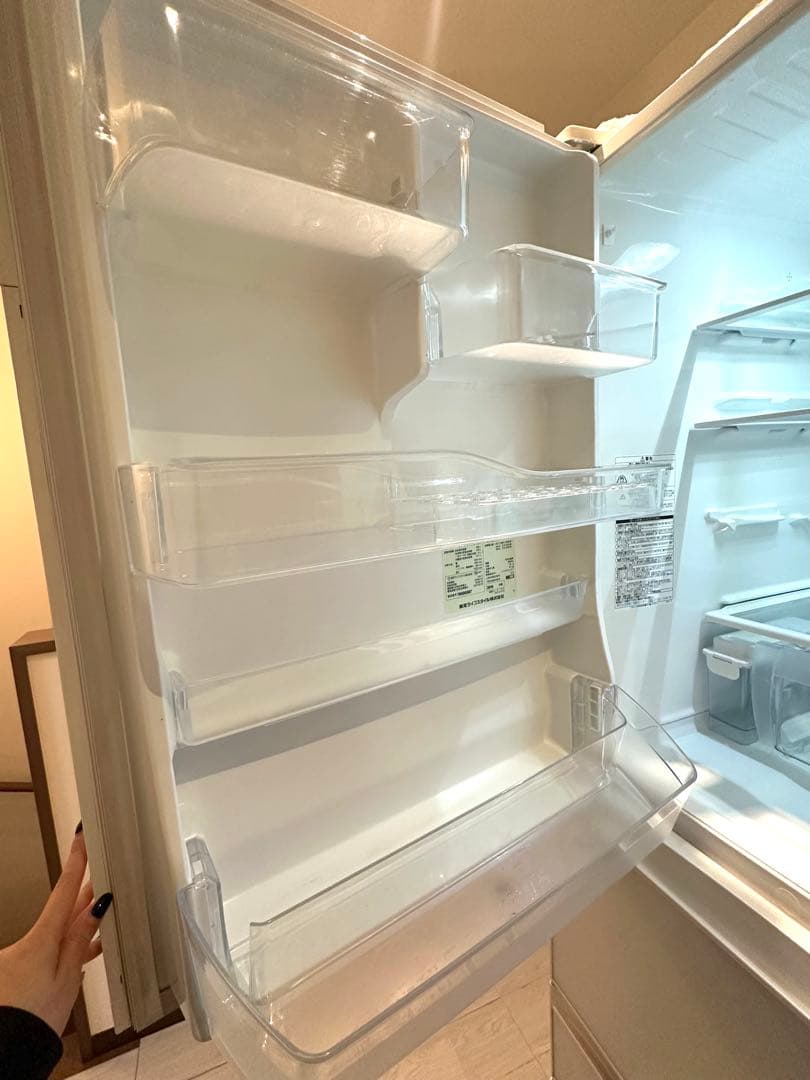 【良品】 TOSHIBA GR-H43GXVL(ZW)冷蔵庫 426L 5ドア