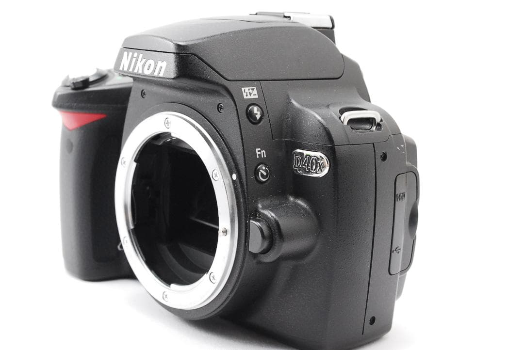 【新品級ショット数】Nikon D40x スマホ転送　すぐ撮影できる安心セット