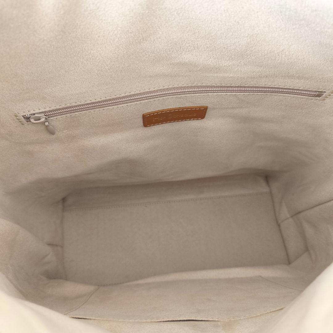 【新品未使用】Her Schedule ショルダーバッグ 2way A4 シボ革