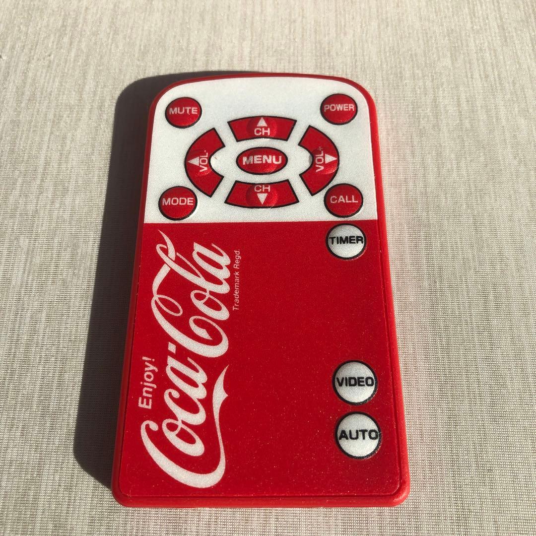 コカコーラ 当選品 オリジナルポータブルテレビ 通電OK 箱付き 非売品　レア