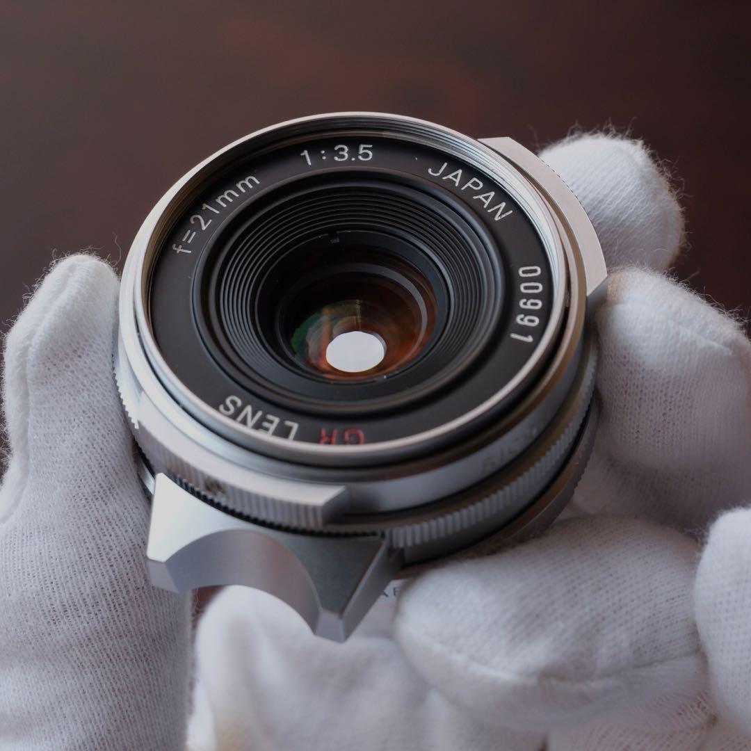RICOH (リコー) GR21mm F3.5 Silver(新品同様)