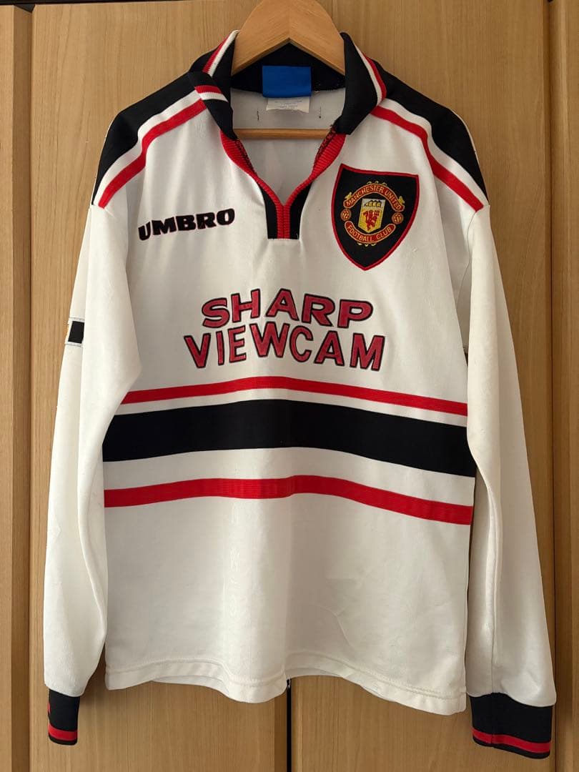 マンチェスターユナイテッド 97-99 アウェイ 長袖ユニフォーム ベッカム