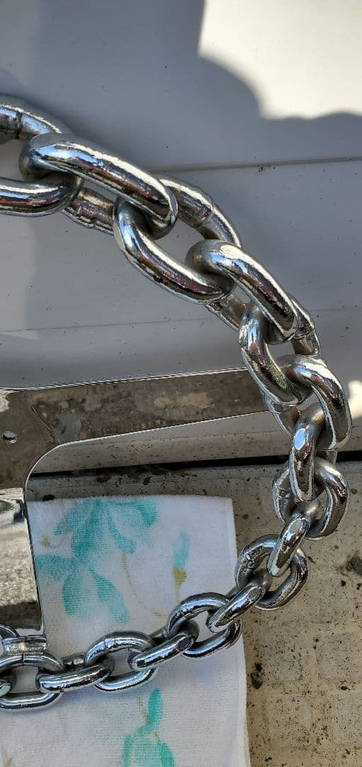 クロムチェーンスタイル ステアリングホイール