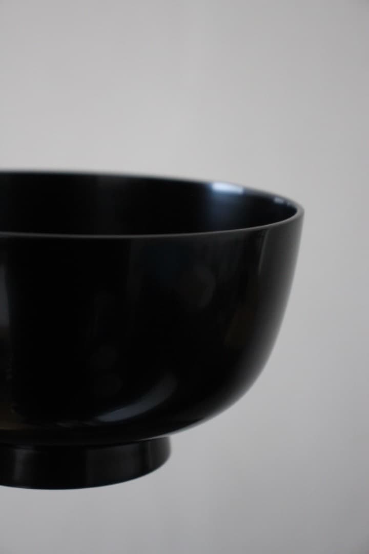 未使用　鈴木睦美　現代京都漆芸家　漆器　飯椀