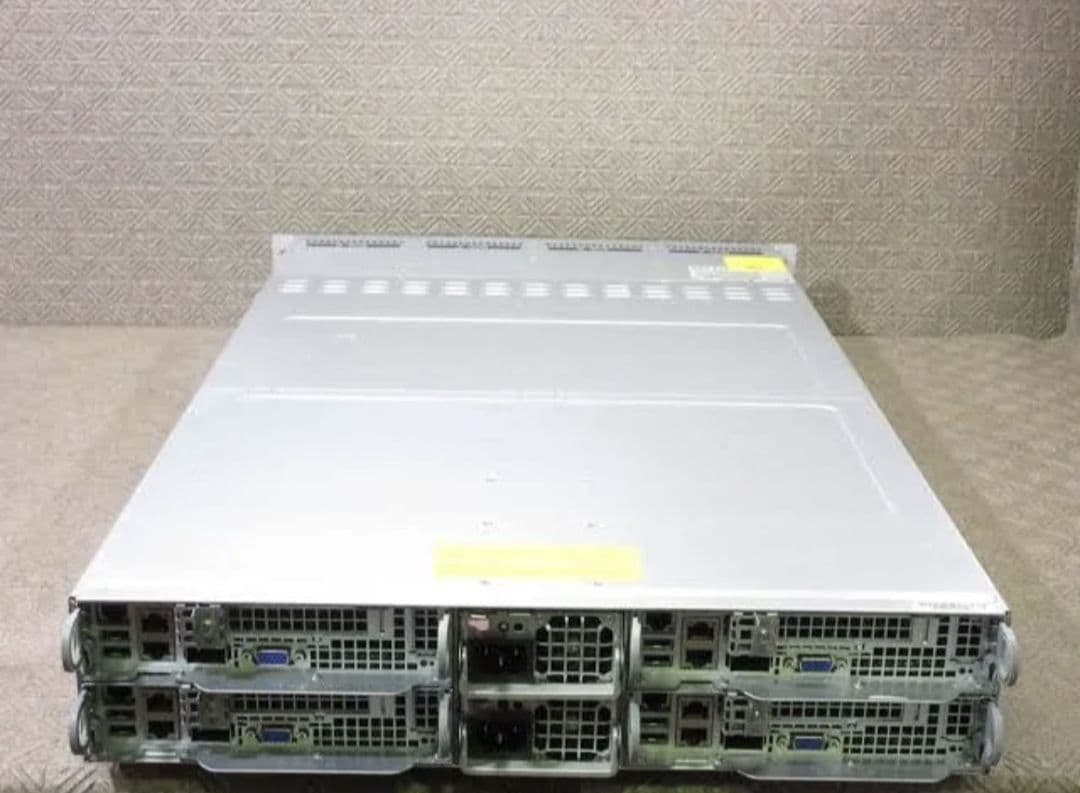 2680v4 x8 4x64GBメモリ増設 /Supermicro x4