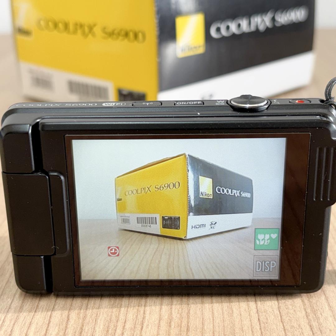 完動品 Nikon COOLPIX S6900 ブラック 箱付き