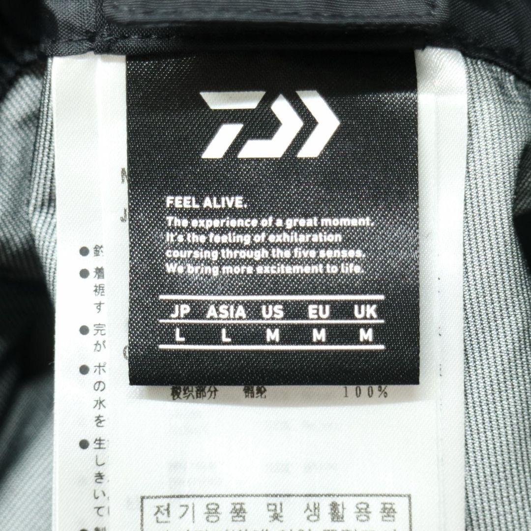 【L】daiwa ダイワ サロペット レインウェア ブラック