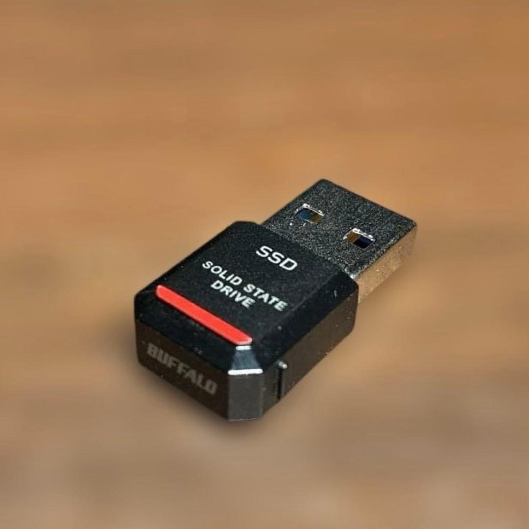 1TB バッファロー ポータブルSSD SSD-PST1.0U3-BA