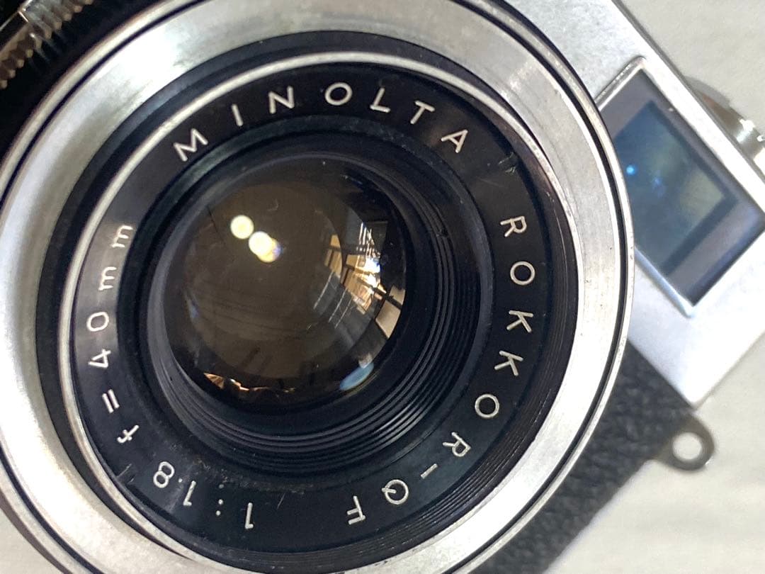 ミノルタ　ミノルチナS フィルムカメラ　コンパクトカメラS f1.8 40mm