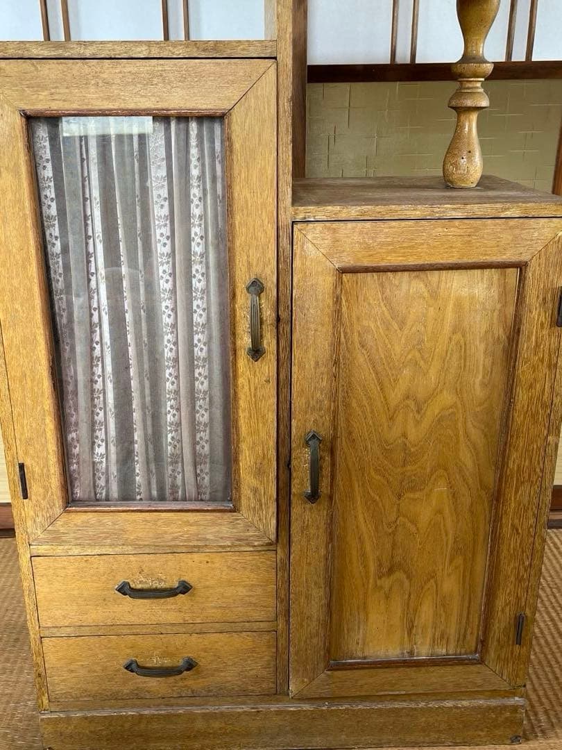 n*t様 期間限定　レトロ　木製引き出し付きキャビネット