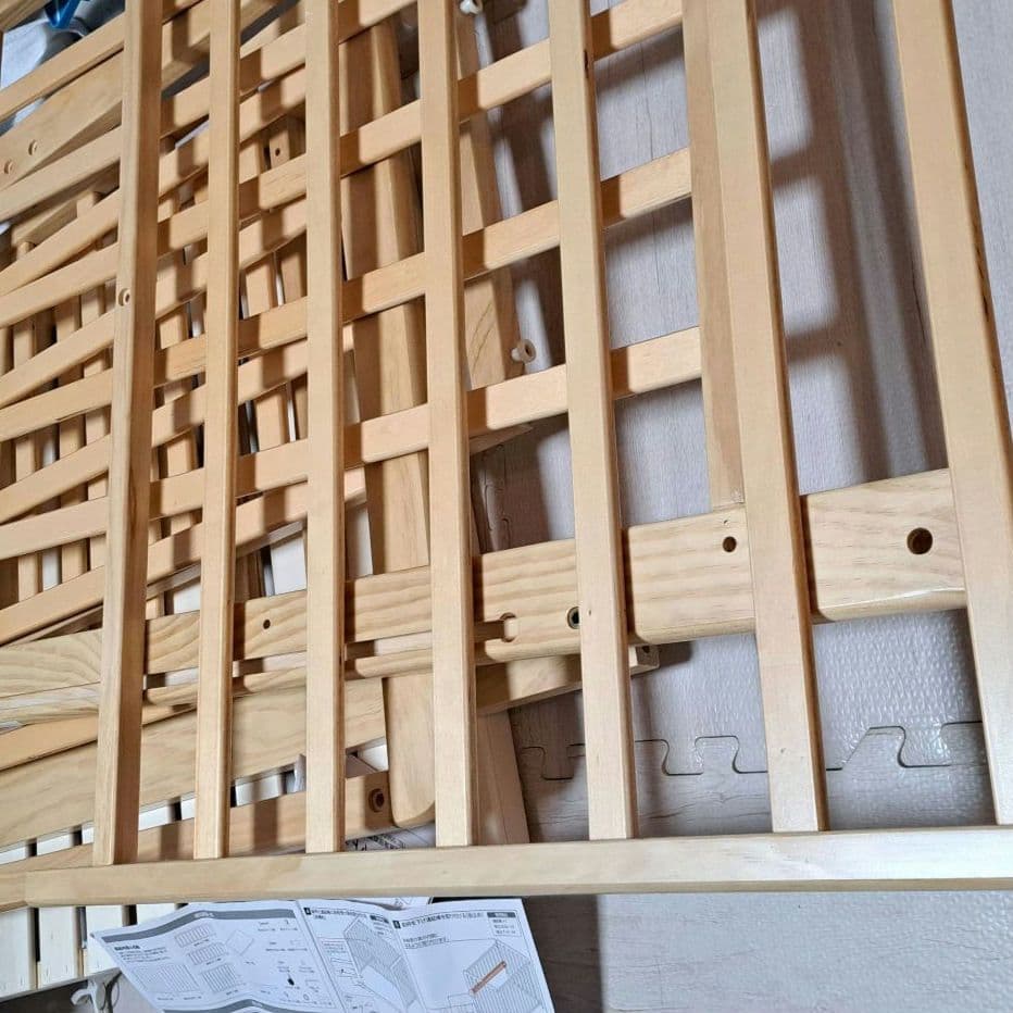 ヤトミ　ベビーベッド　ミニベビーベッド　ナチュラル