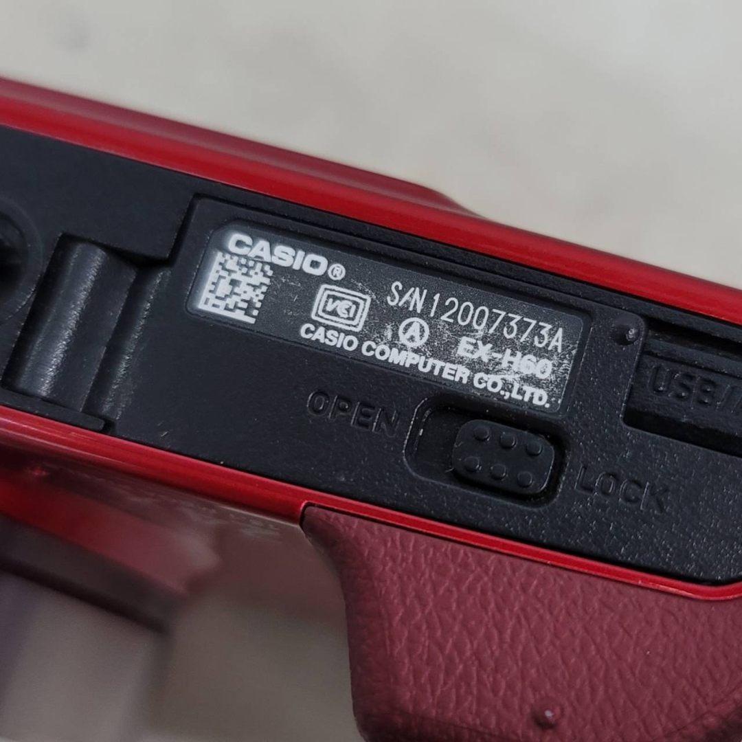 CASIO デジタルカメラ EXILIM 1610万画素 EX-H60RD