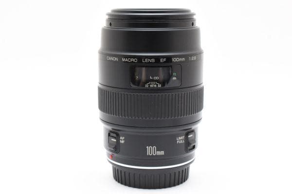 良品 Canon EF 100mm F2.8 MACRO AA3271#108