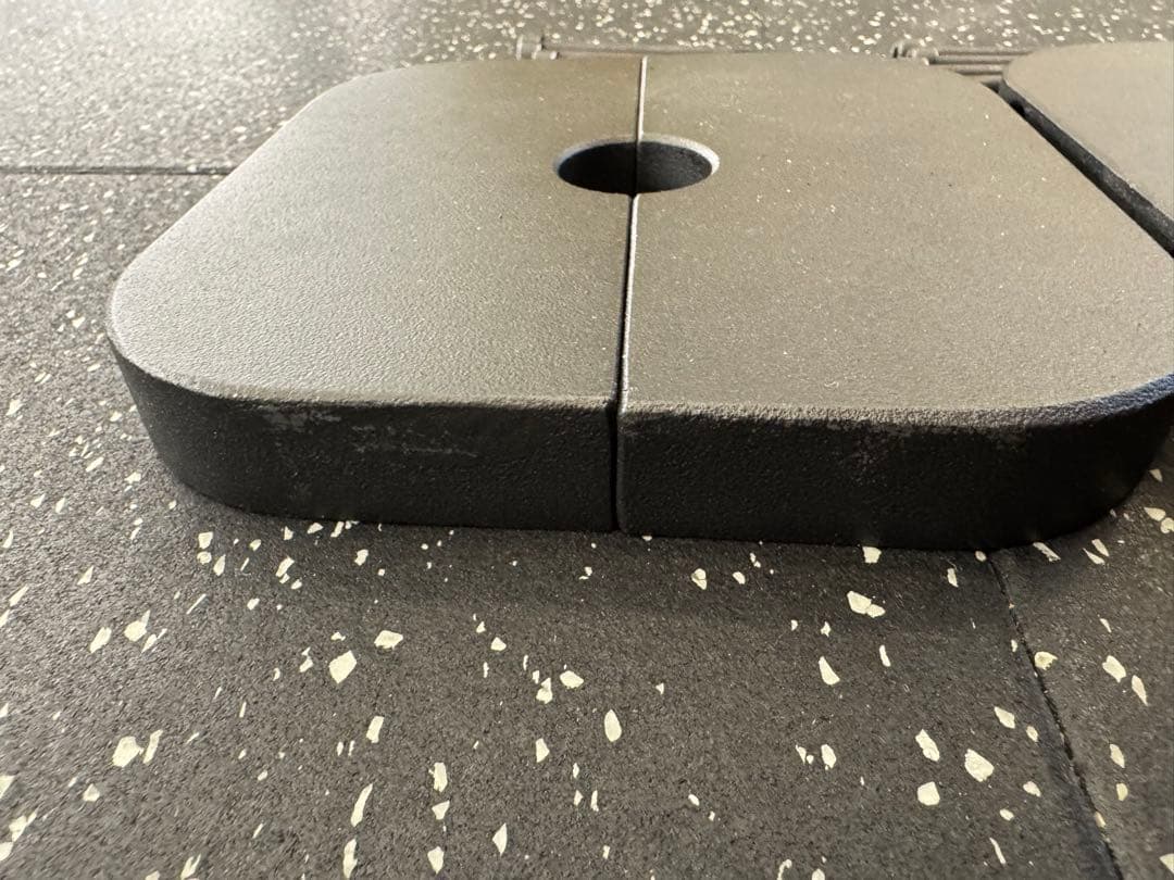 クイックロックダンベル用ヘビーハンドルプレートキット（7.5ポンド×4枚)