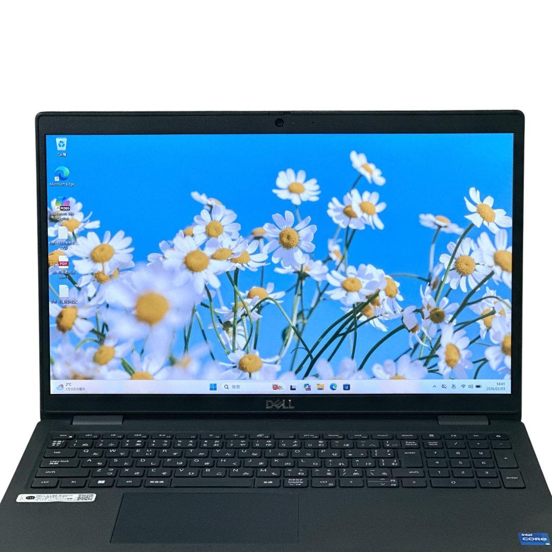 【バッテリー優秀】デル i5 16G/256G ノートパソコン 15型 788