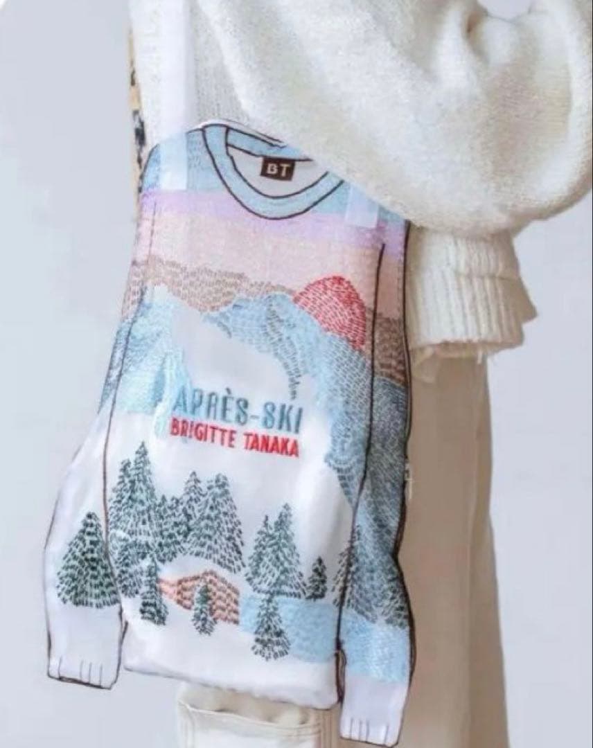 BRIGITTE TANAKA ブリジット タナカオーガンジートートバッグ完売