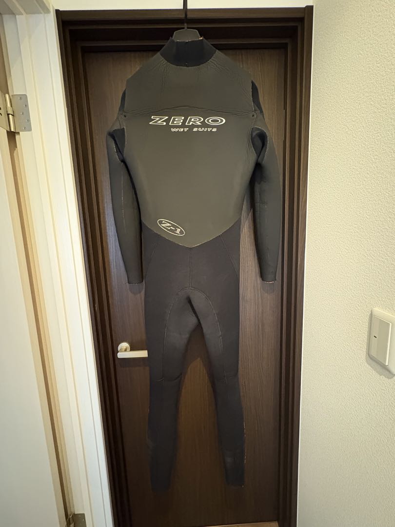 ZERO ウエットスーツセミドライスーツ グレー/ブラック
