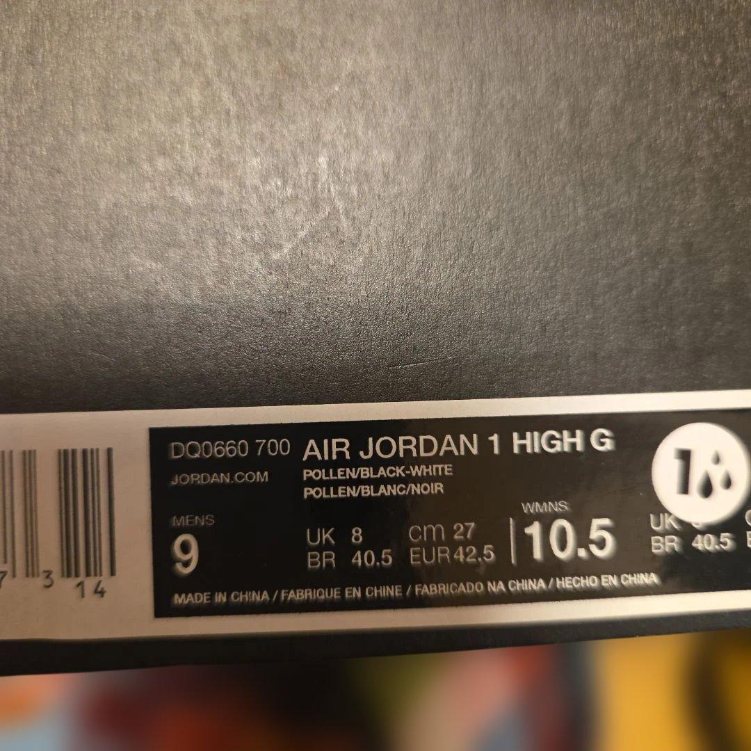 新品未使用　27cm　Jordan Golf シューズ