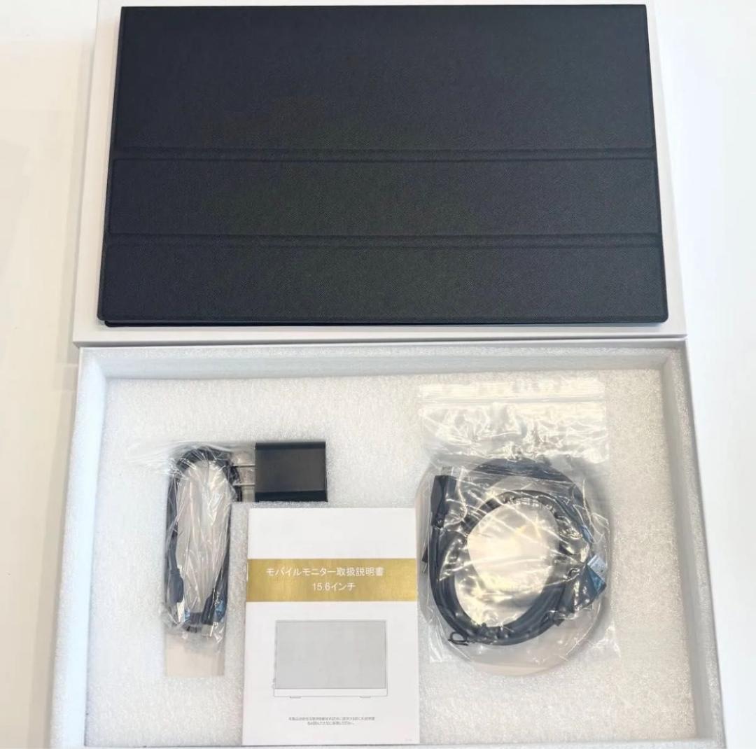 モバイルモニター 15.6インチ ポータブルディスプレイ 薄型 サブモニター