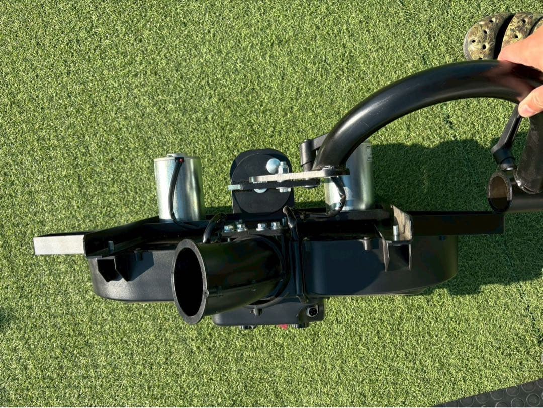 オーブ ピッチングマシン 速度調整可能（硬式使用）