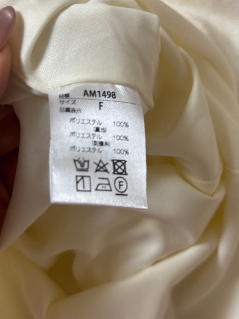 アンドマリー ミニワンピース Zoey velour set dress