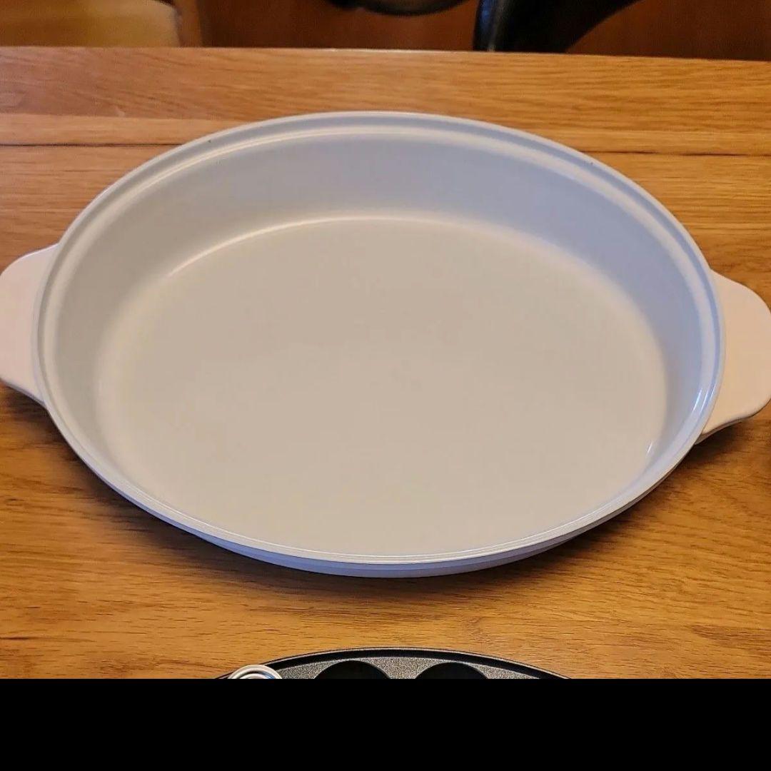 まりも　オーバルホットプレート　 グレージュ　箱説明書なし