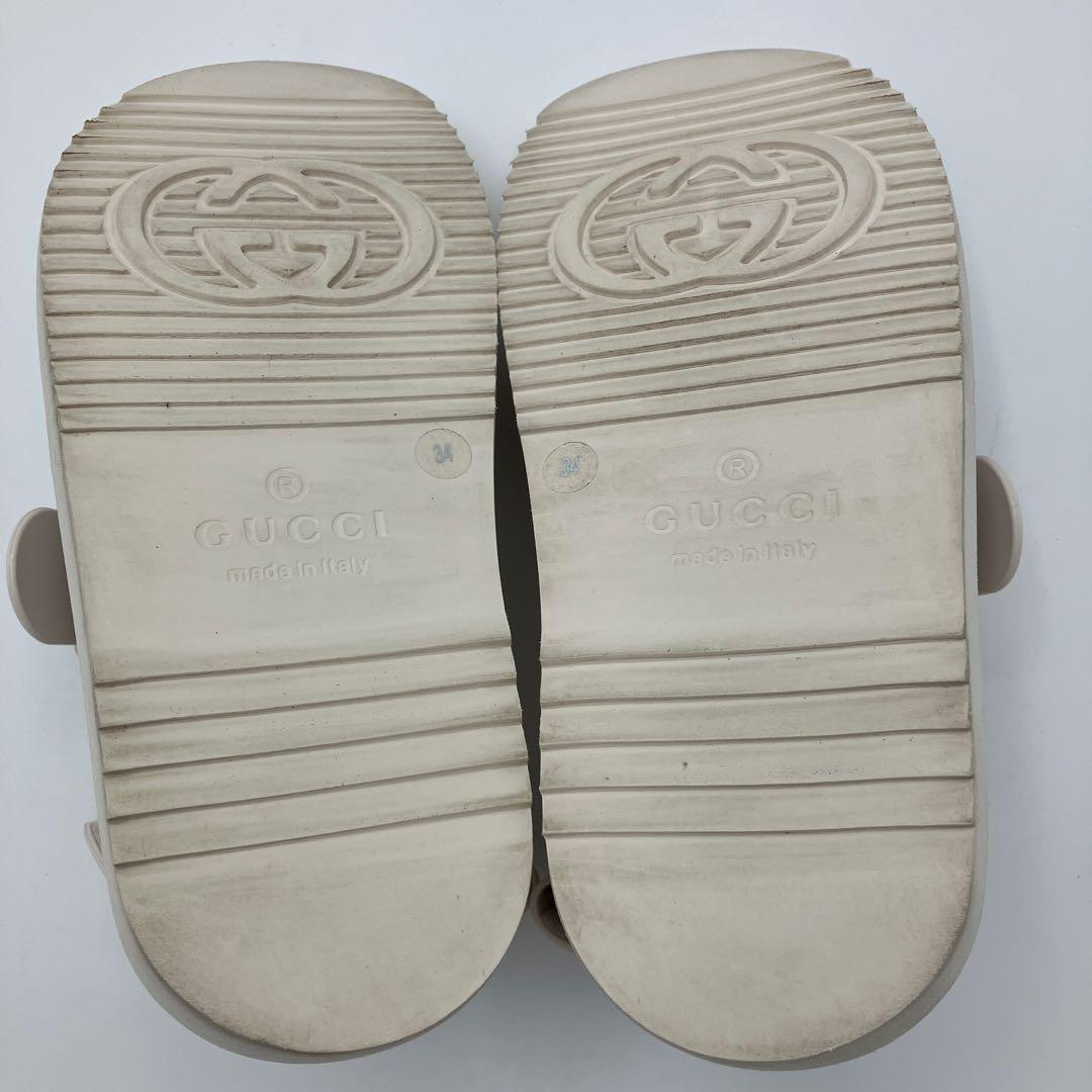 GUCCI グッチ GG ラバーサンダル 660243 34