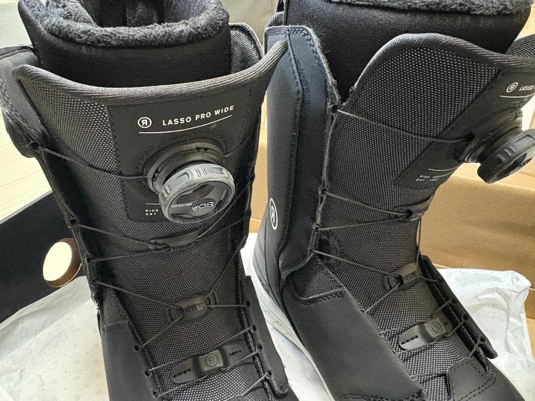 【5日使用】RIDE LASSO PRO WIDE 24-25モデル 27cm