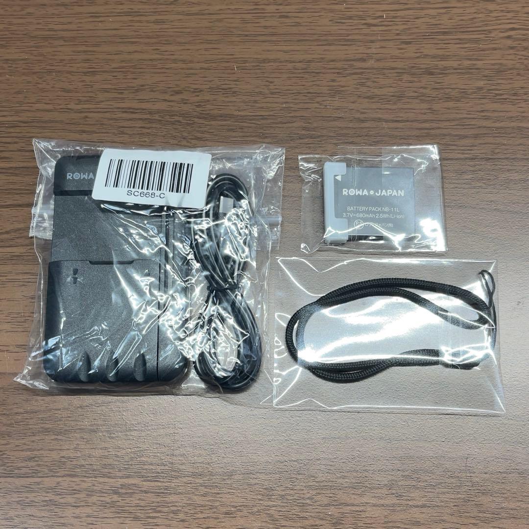 【美品】 Canon IXY650 新品充電器 新品バッテリー ストラップ 付き