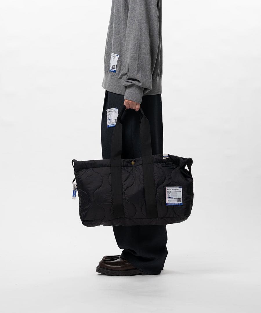 【in・stru(men-tal)】Quilted Ripstop Bag
