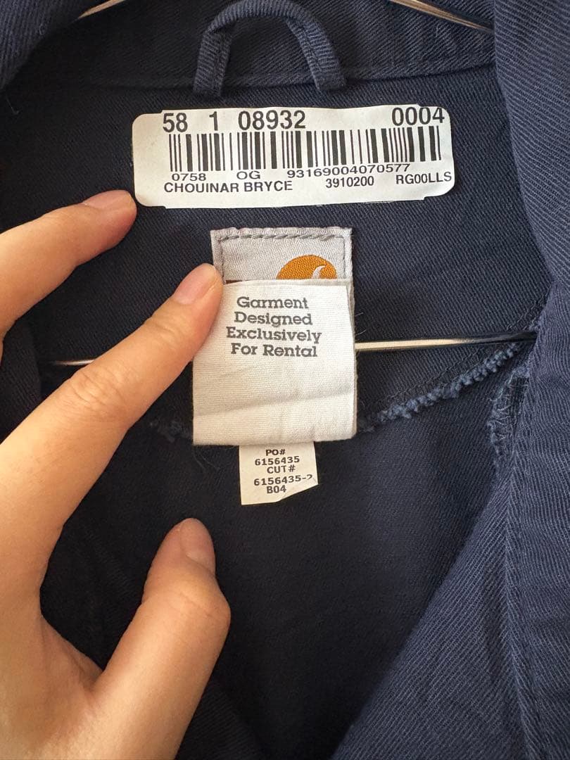 【vintage】美品　希少 Carhartt FR つなぎ ネイビー 米津玄師