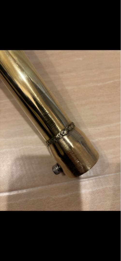 スガヤショート　ヒヅキ菅　城北ムラカミ　イチパチ菅などに　真鍮サイレンサー